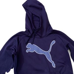 Puma Cowl Neck Hooded Sweatshirt